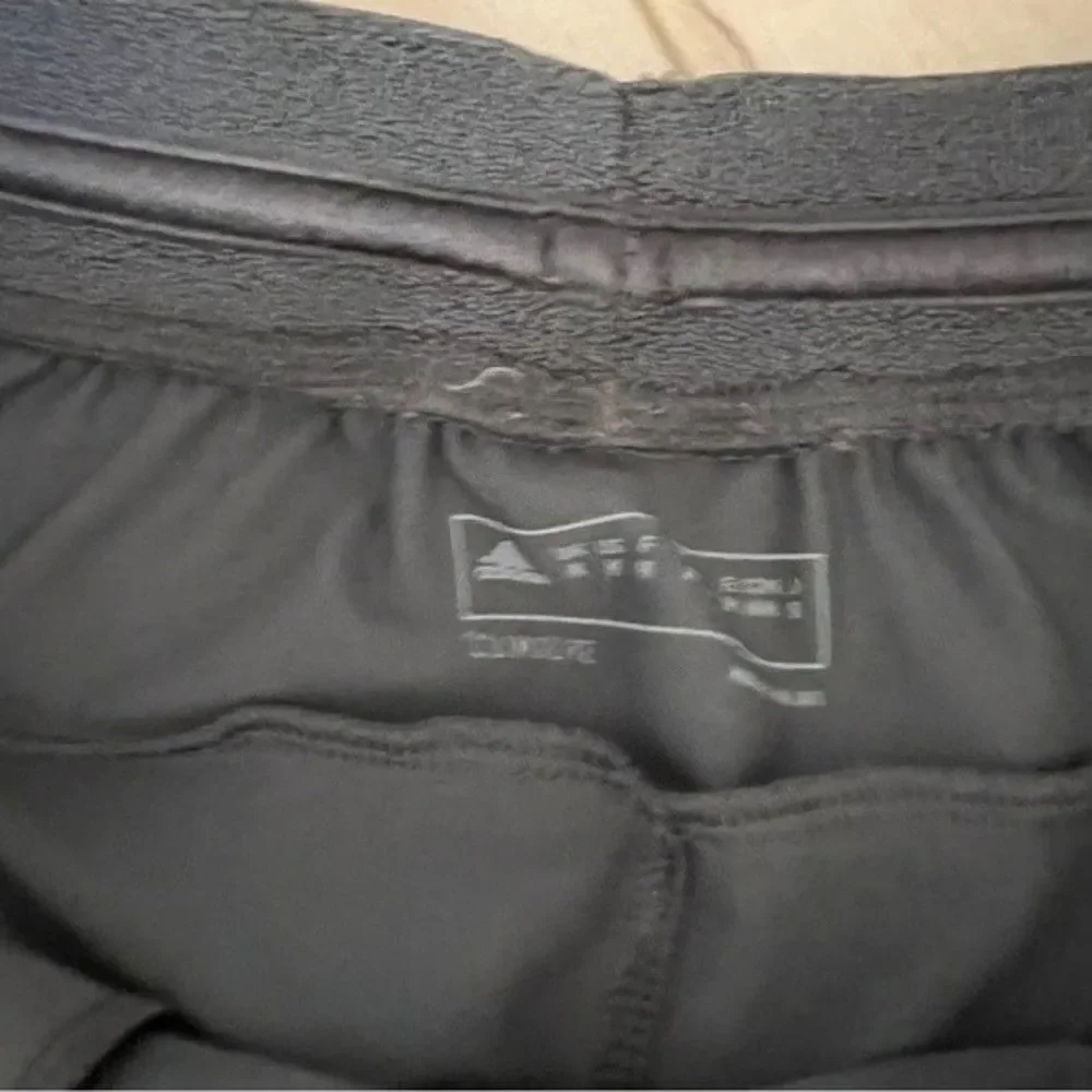 Adidas gray athletic Climalite training shorts size medium